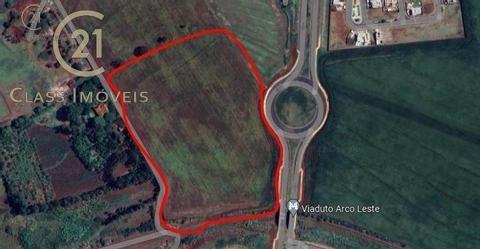 Terreno à venda em Londrina, Gleba Lindóia, com 10000 m²
