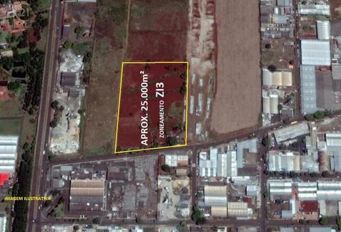 Terreno à venda em Londrina, Indústrias Leves