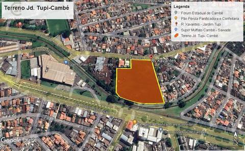 Terreno à venda em Cambé, Jardim Tupi, com 22000 m²