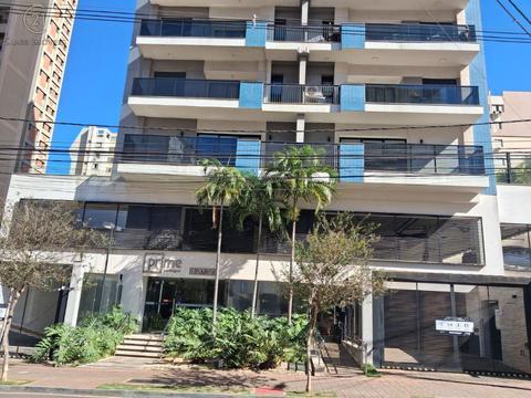 Apartamento para alugar em Londrina, Centro, com 1 quarto, com 50.55 m², Edifício Prime Paranaguá