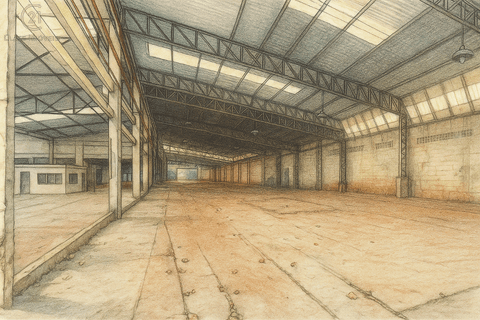 Barracão para alugar em Londrina, Conjunto Habitacional Flores, com 4000 m²