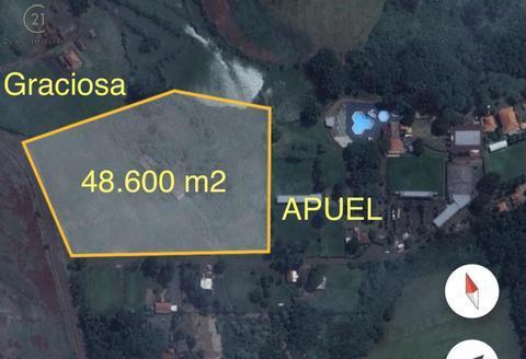 Terreno à venda em Londrina, Vivendas do Arvoredo, com 48600 m²